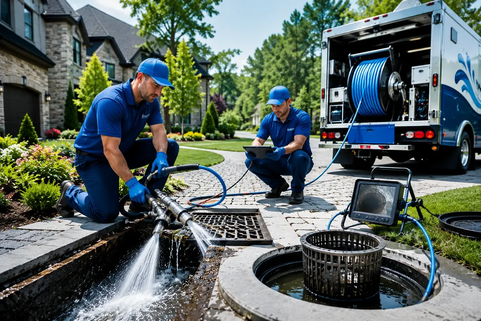 Local outdoor drain cleaning professionals in Glencoe, OH