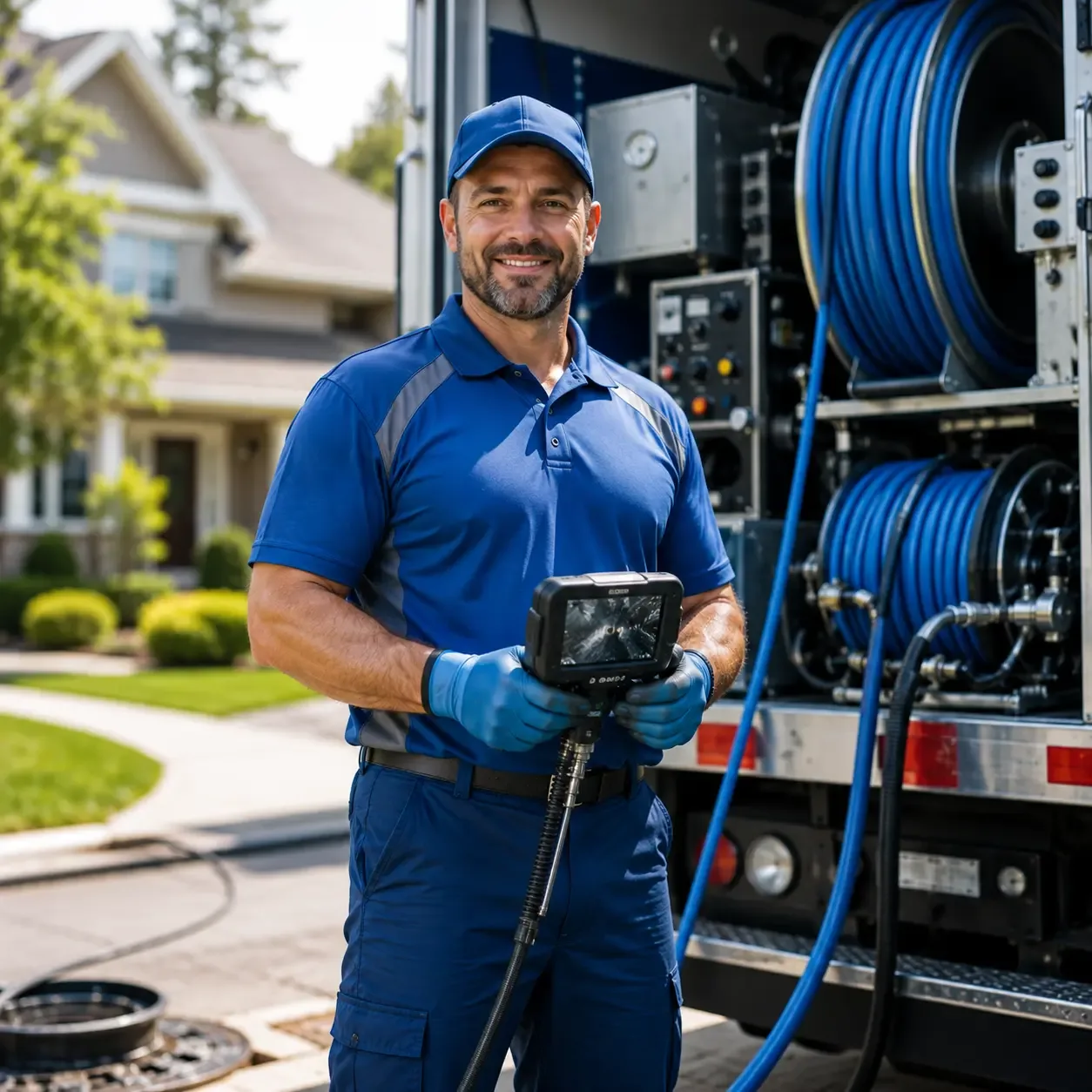 Local outdoor drain cleaning specialists in Glencoe, OH